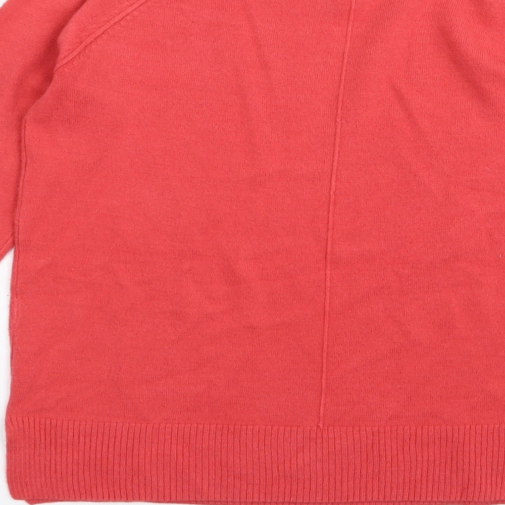 TU Womens Pink Pullover Jumper Size 10