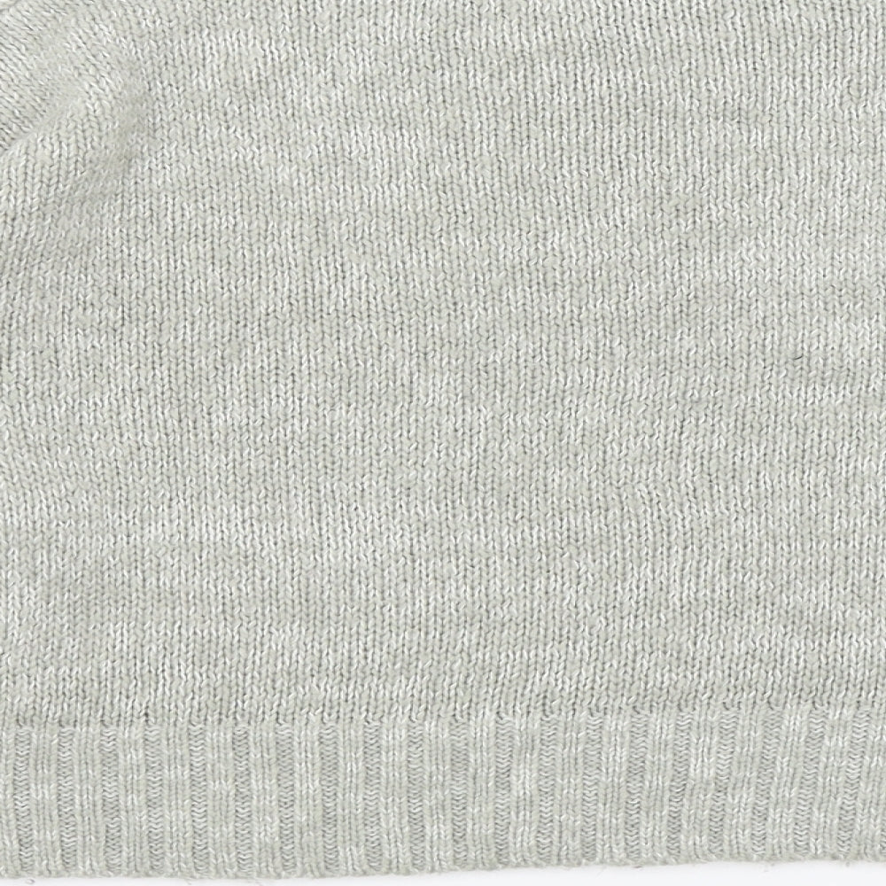 New Look Womens Grey Pullover Jumper Size S