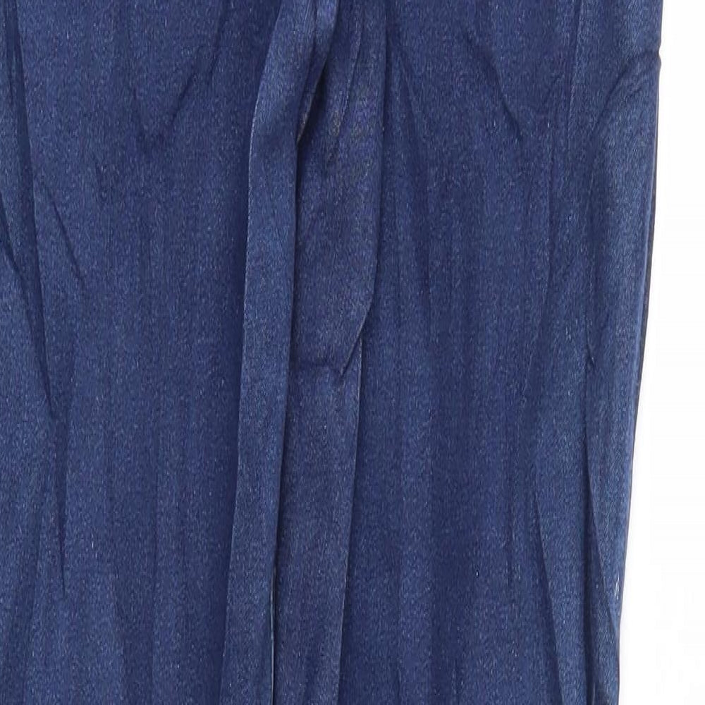 Denim & Co. Womens Blue Skinny Jeans Size 10 L28 in