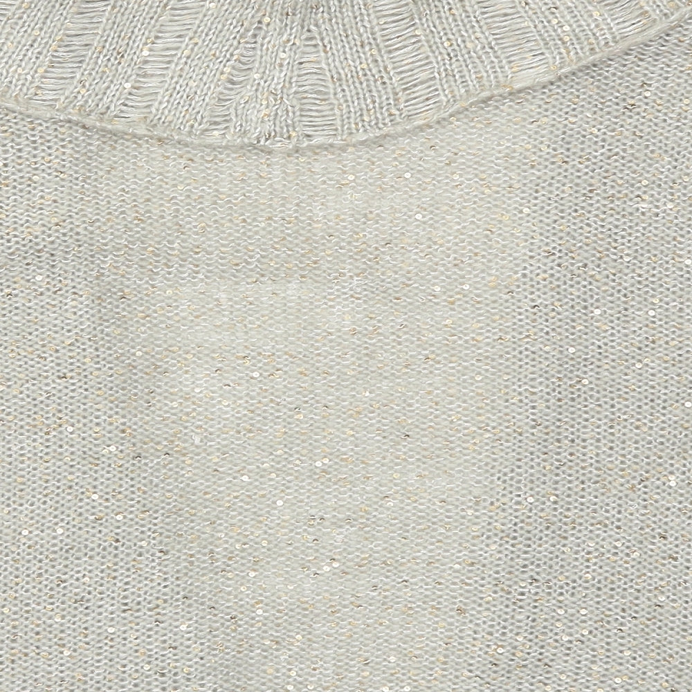 TU Womens Grey Cardigan Jumper Size S