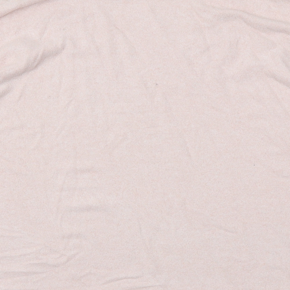 New Look Womens Pink Pullover Jumper Size M