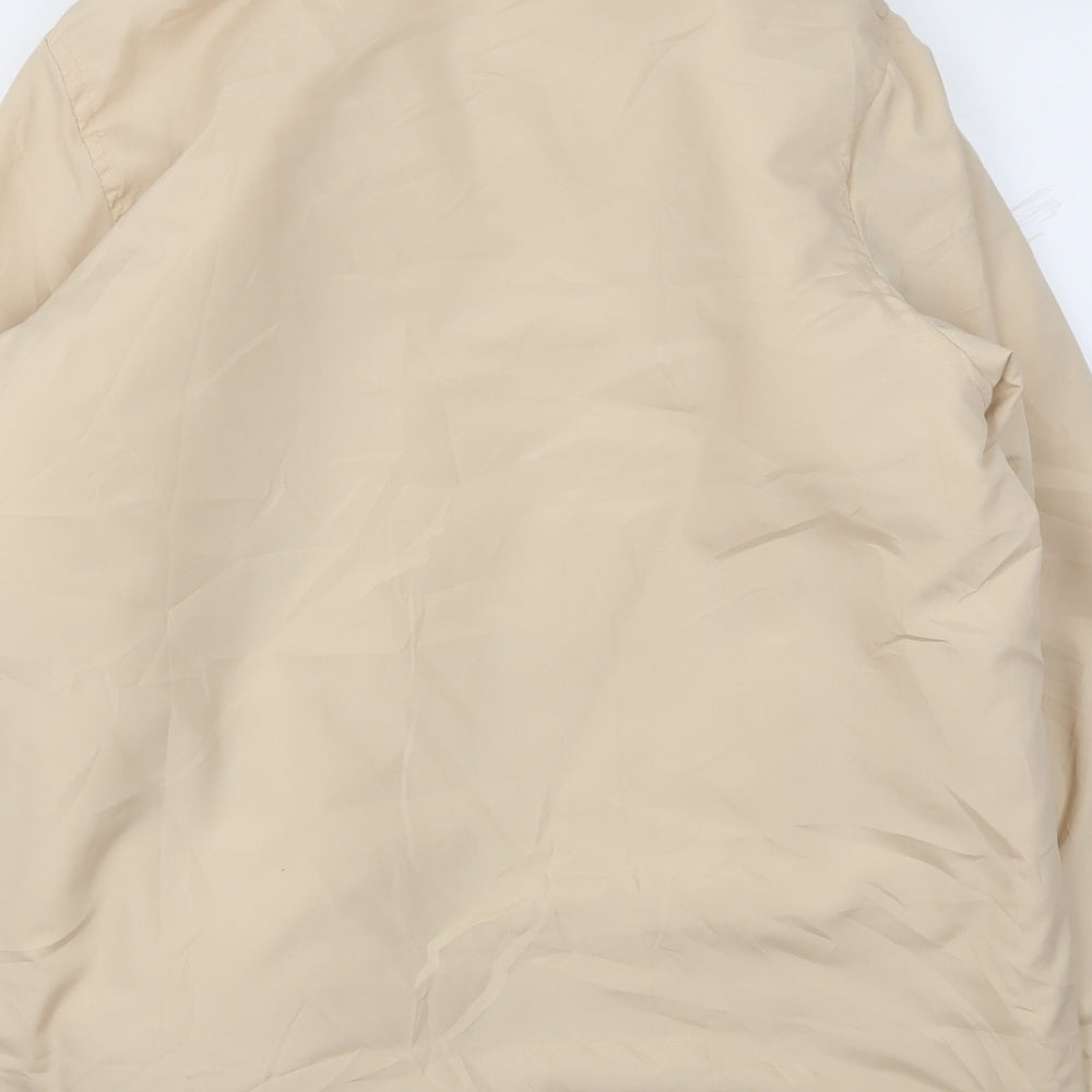 NEUVILLE Womens Beige Jacket Coat Size 14