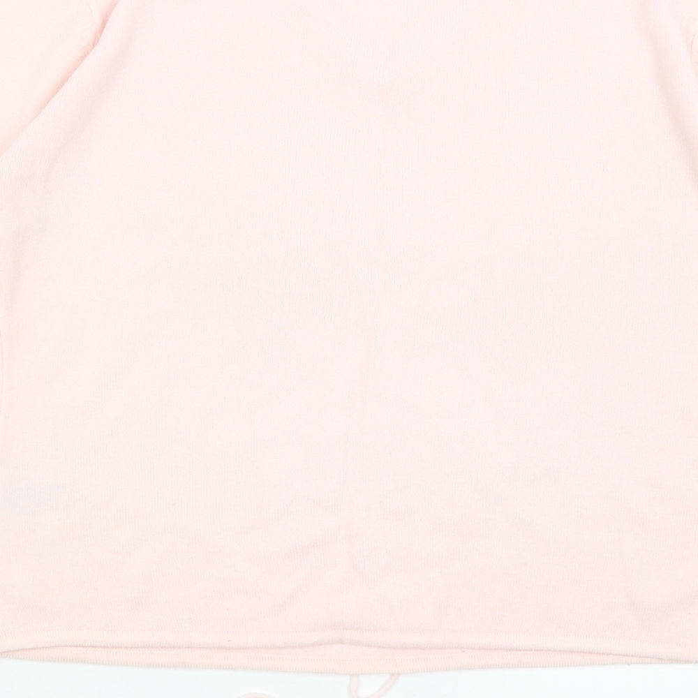 Debbie Morgan Womens Pink Pullover Jumper Size M
