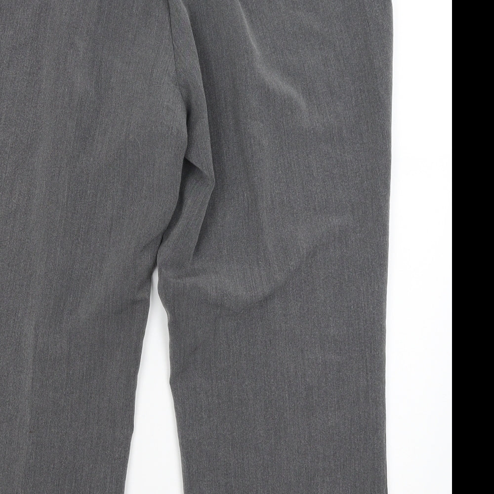 Bonmarché Womens Grey Trousers Size 18 L23.5 in