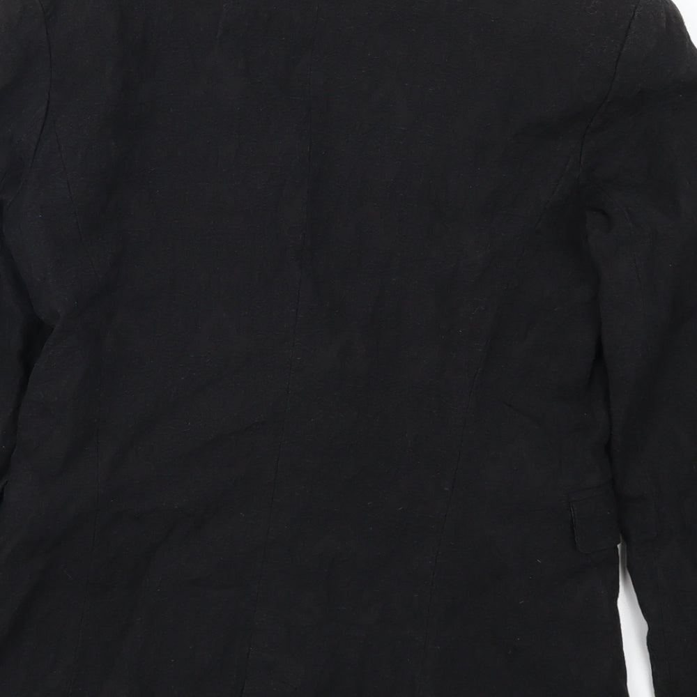 Only Womens Black Jacket Suit Jacket Size 10