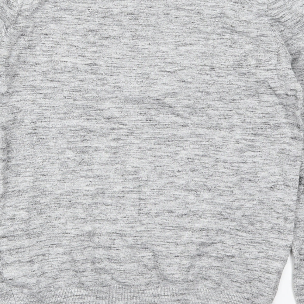 VERO MODA Womens Grey Cardigan Jumper Size M