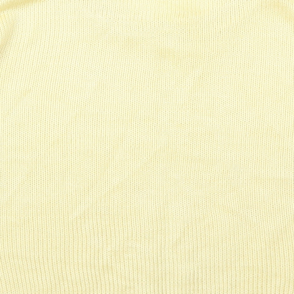 Berkertex Womens Yellow Pullover Jumper Size 14