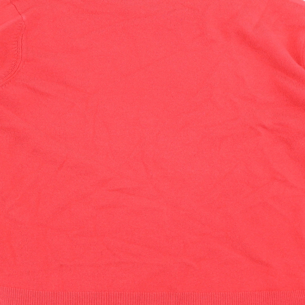 Marks & Spencer Womens Pink Pullover Jumper Size 16
