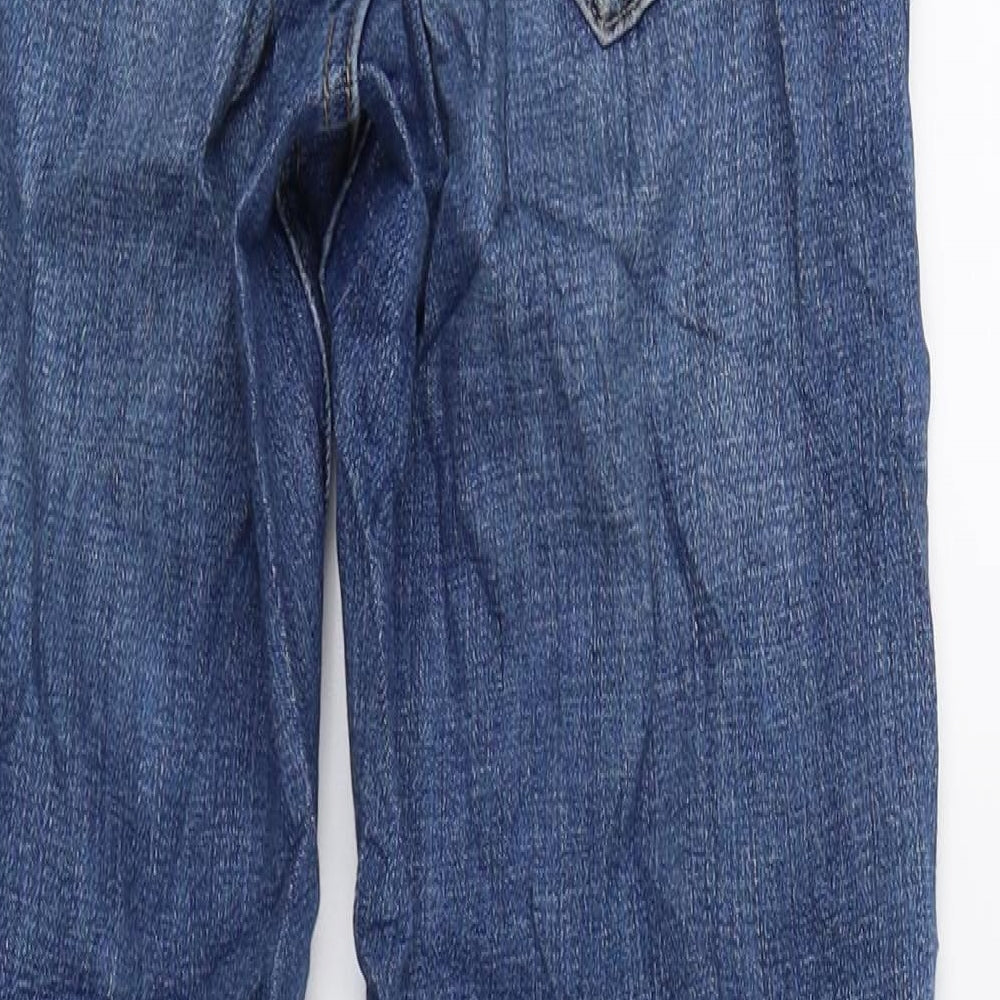 Topshop Womens Blue Denim Skinny Jeans Size 25 in L27 in