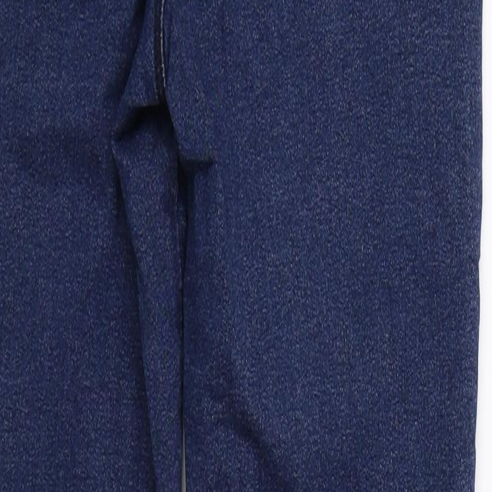 Miss Selfridge Womens Blue Denim Skinny Jeans Size 4 L24 in
