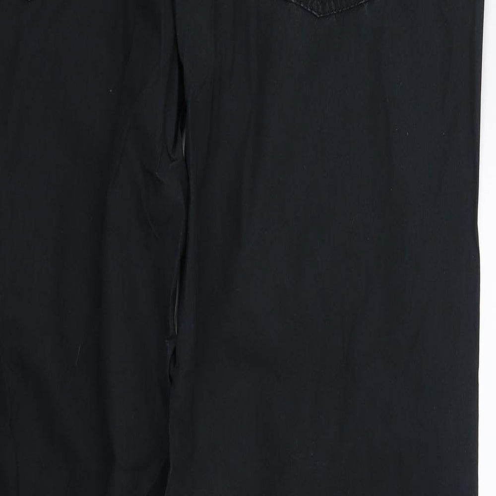 Dorothy Perkins Womens Black Trousers Size 14 L28 in