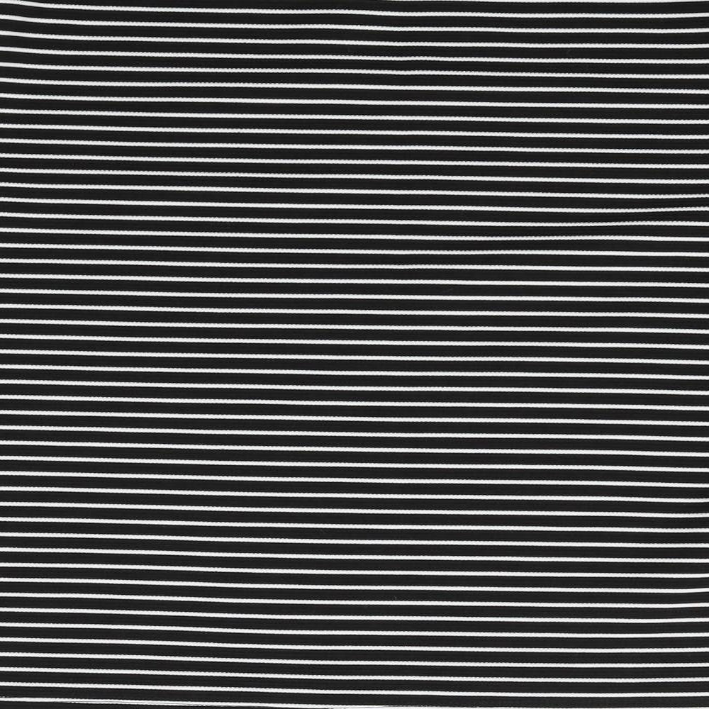 Atmosphere Womens Grey Striped Basic T-Shirt Size 10