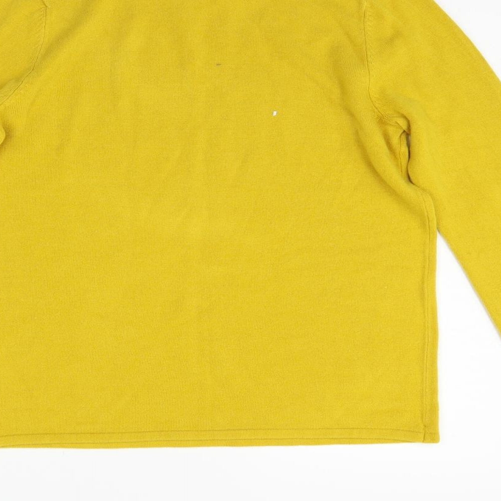 Bonmarché Womens White Pullover Jumper Size 10