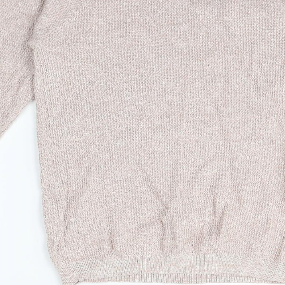 Peacocks Womens Beige Pullover Jumper Size M
