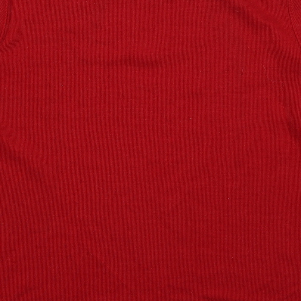 Bonmarché Womens Red Pullover Jumper Size XS