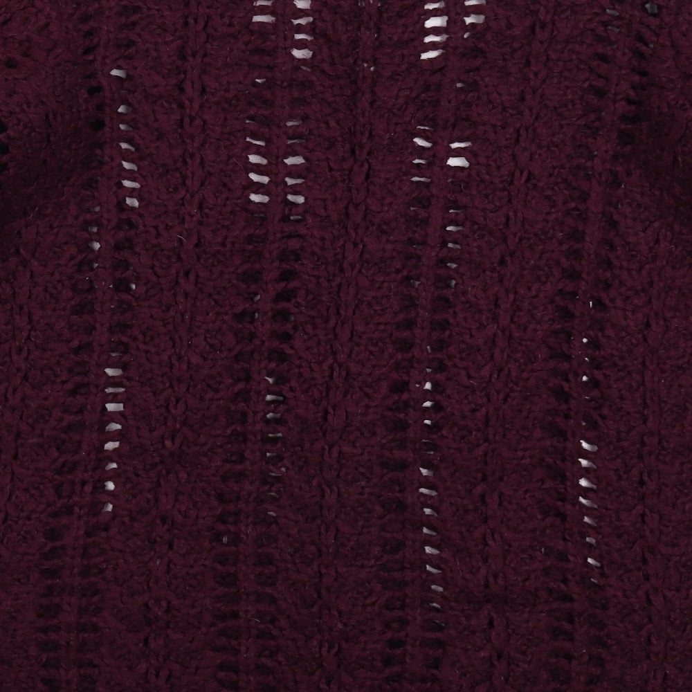 George Womens Brown Knit Pullover Jumper Size 10