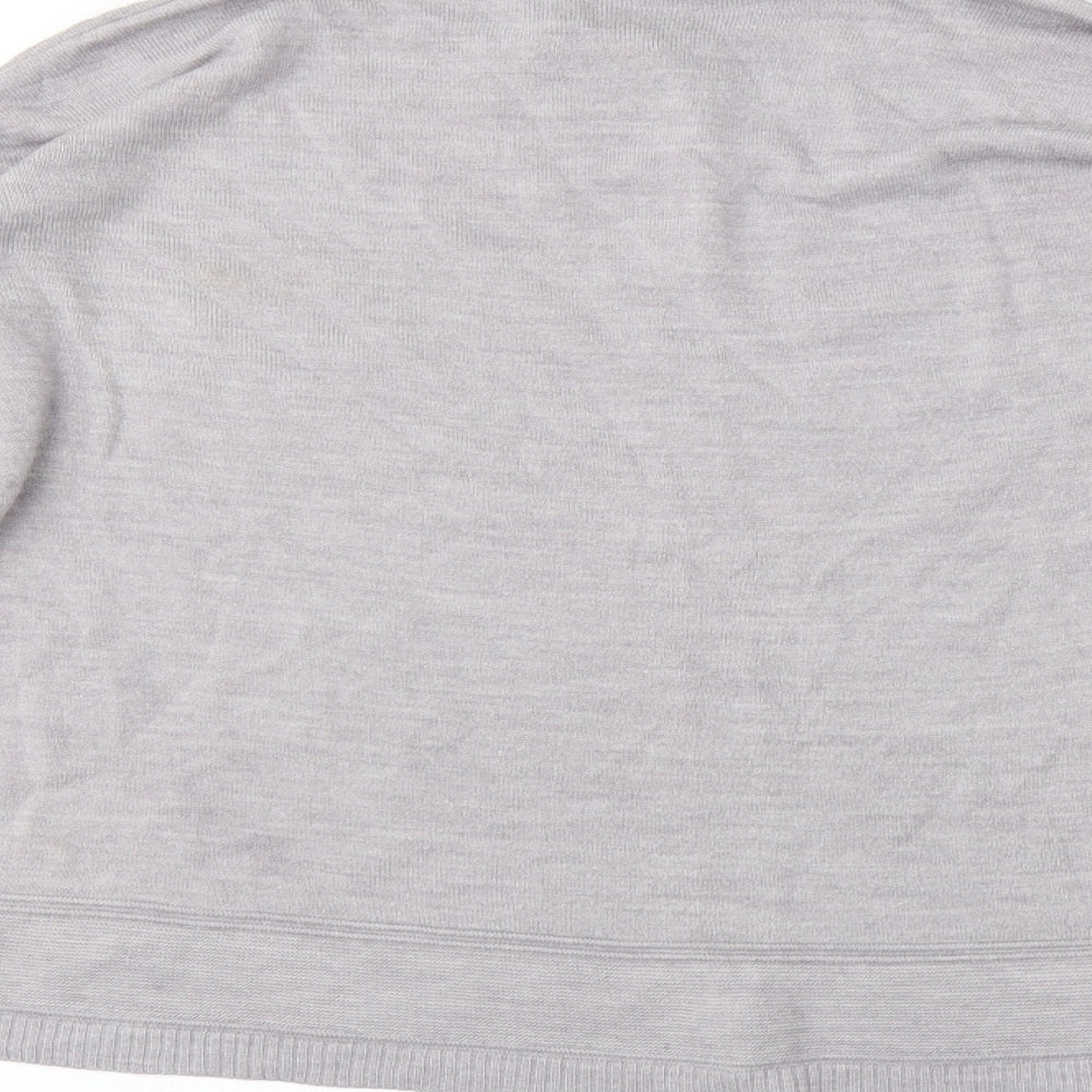 vida vi Womens Grey Pullover Jumper Size XL