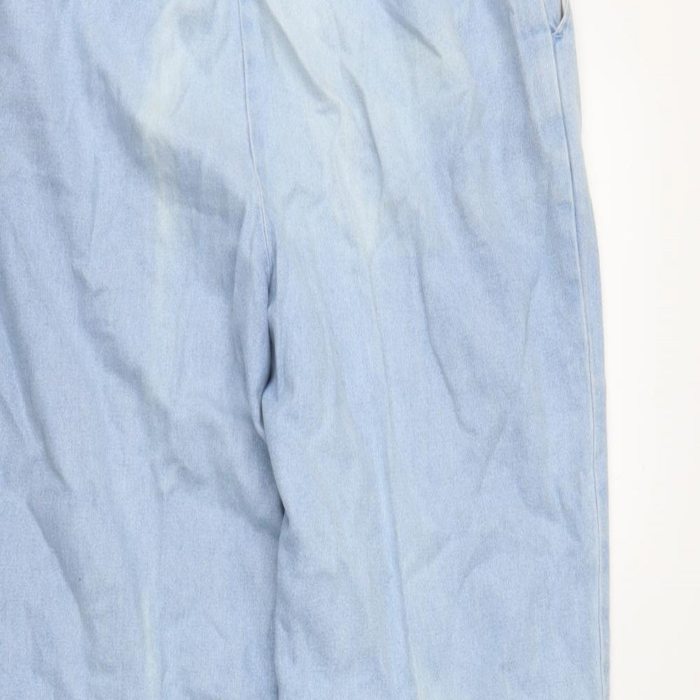 Preworn Womens Blue Mom Jeans Size 30 L25 in