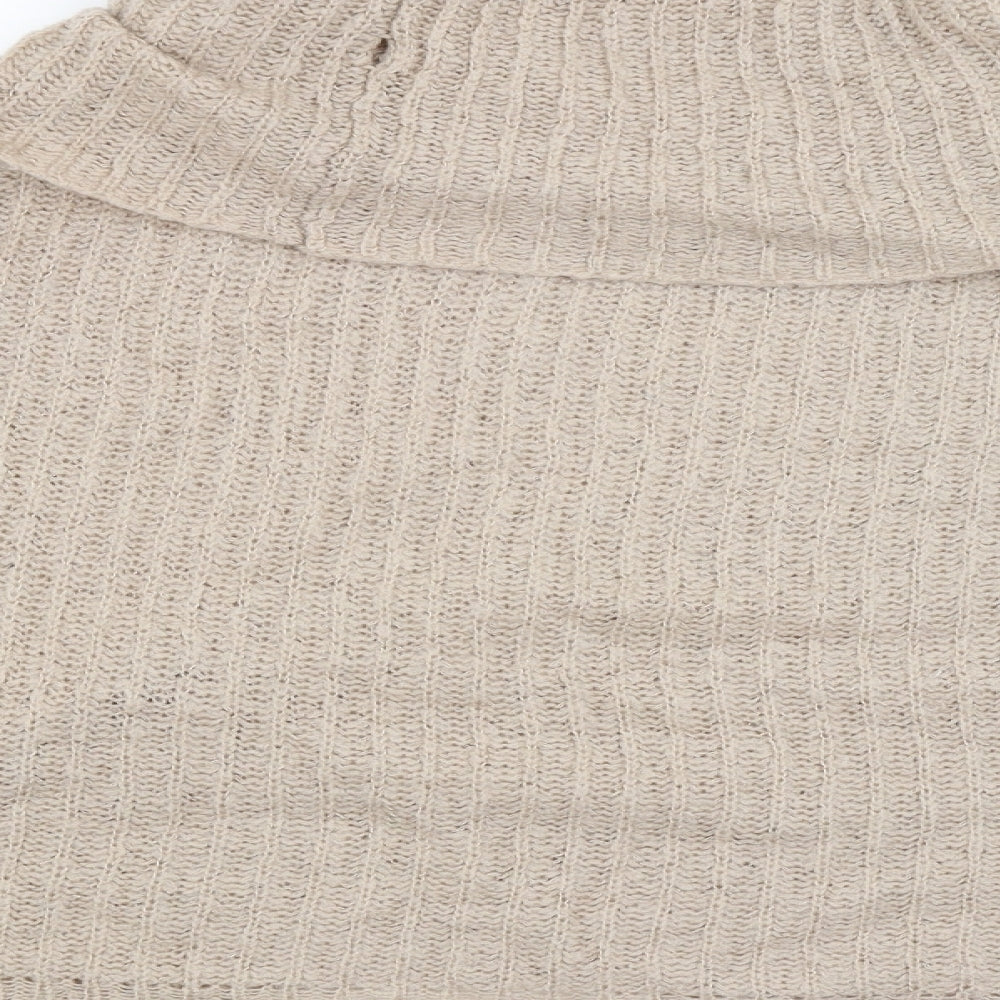 New Look Womens Beige Pullover Jumper Size 12