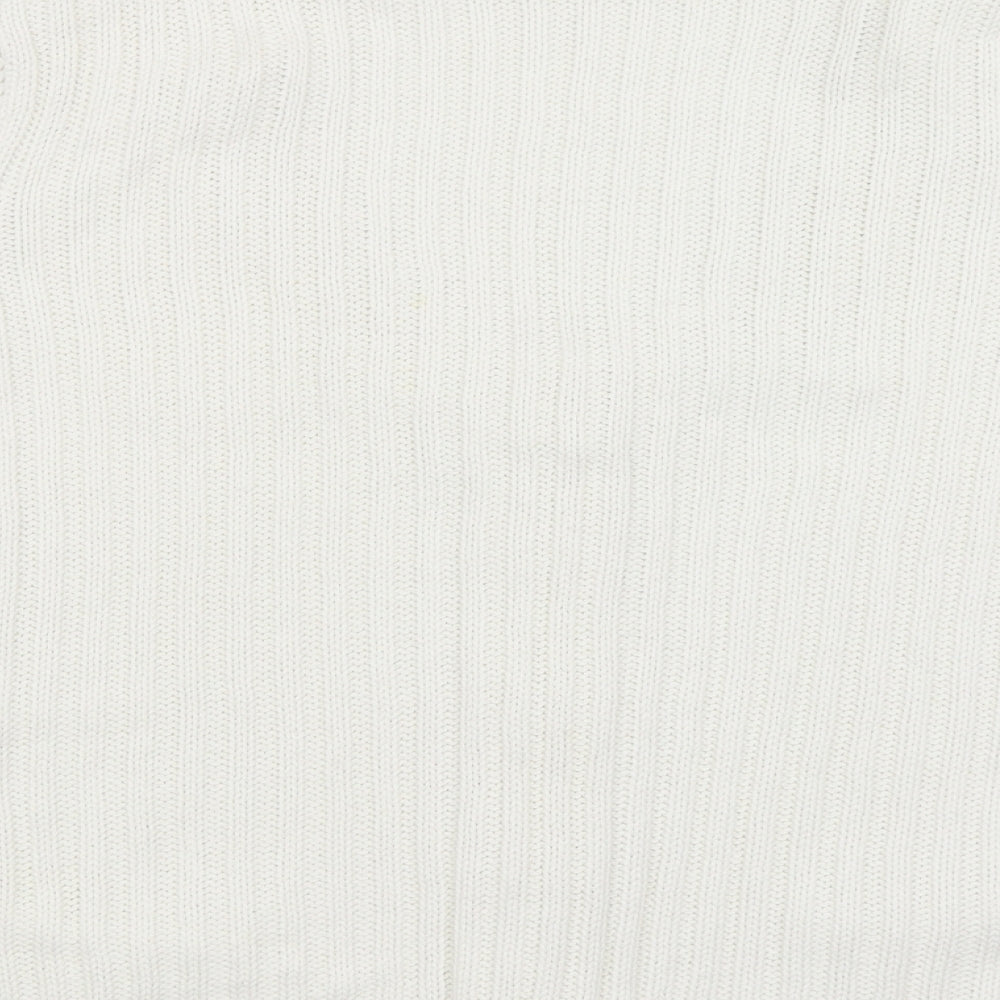 Bonita Womens White Pullover Jumper Size XL