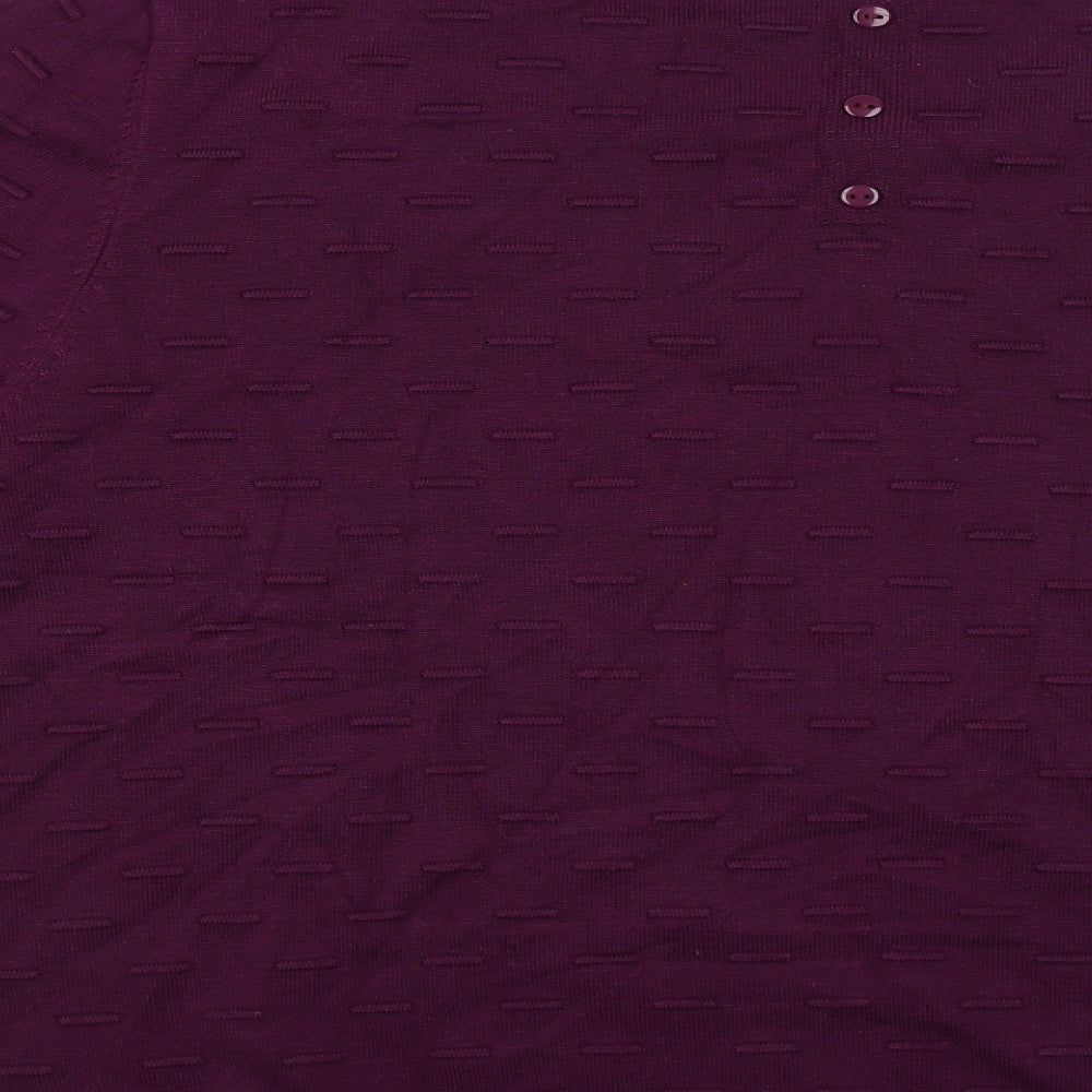 paramour Womens Purple Pullover Jumper Size XL