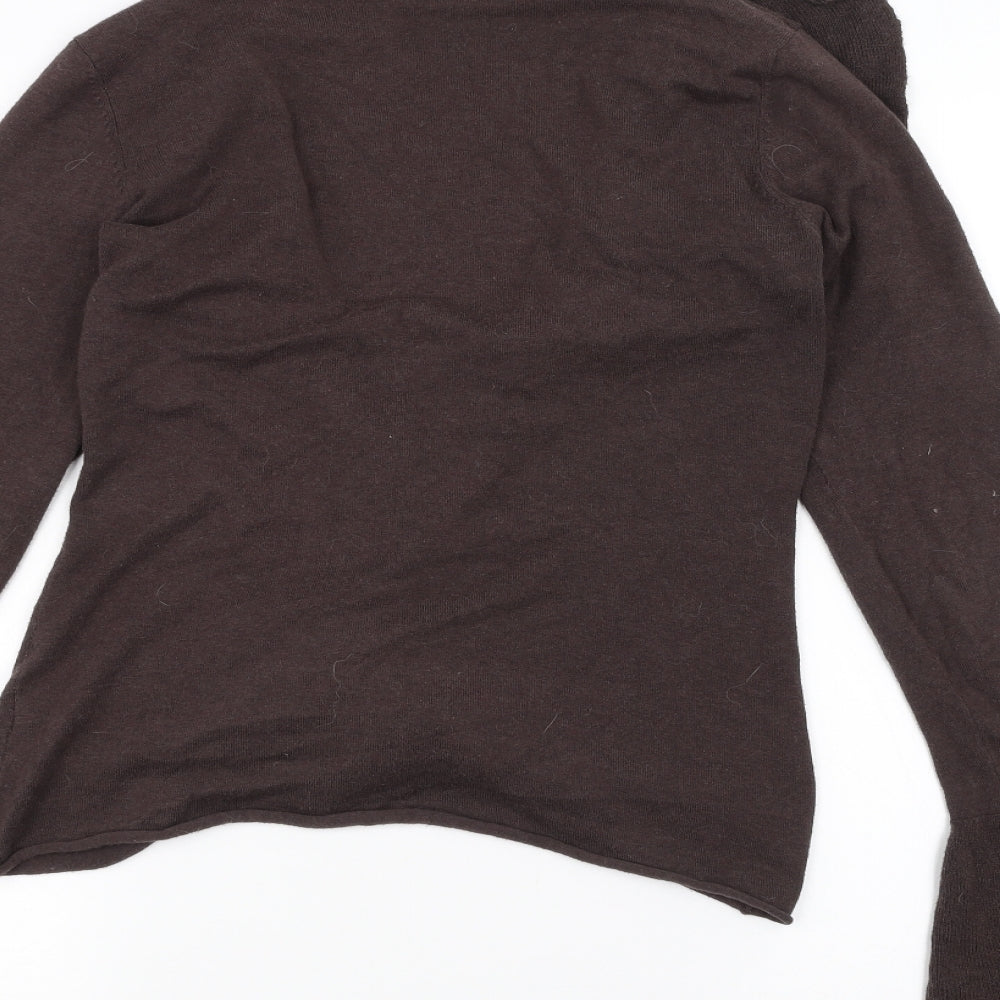 Atmosphere Womens Brown Cardigan Jumper Size 12
