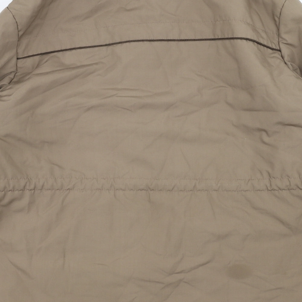 stmichael Mens Brown Pea Coat Coat Size M