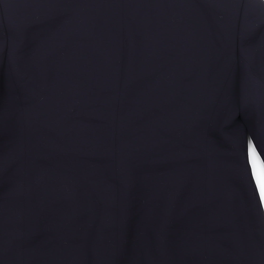 Bianca Womens Blue Jacket Size 6