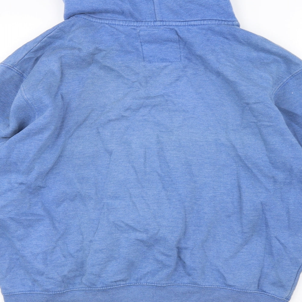 Fury Collection Womens Blue Full Zip Hoodie Size M