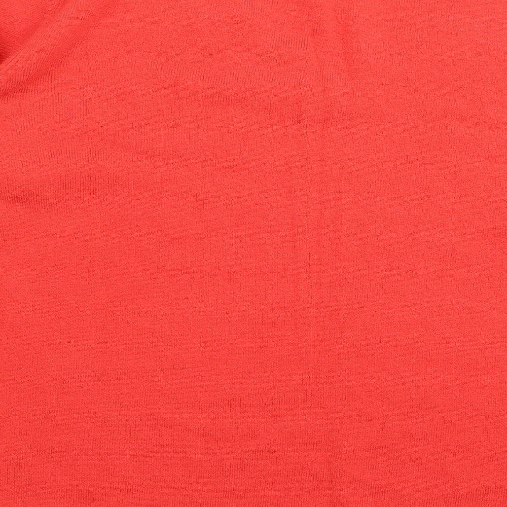 binmarche Womens Red Pullover Jumper Size 16