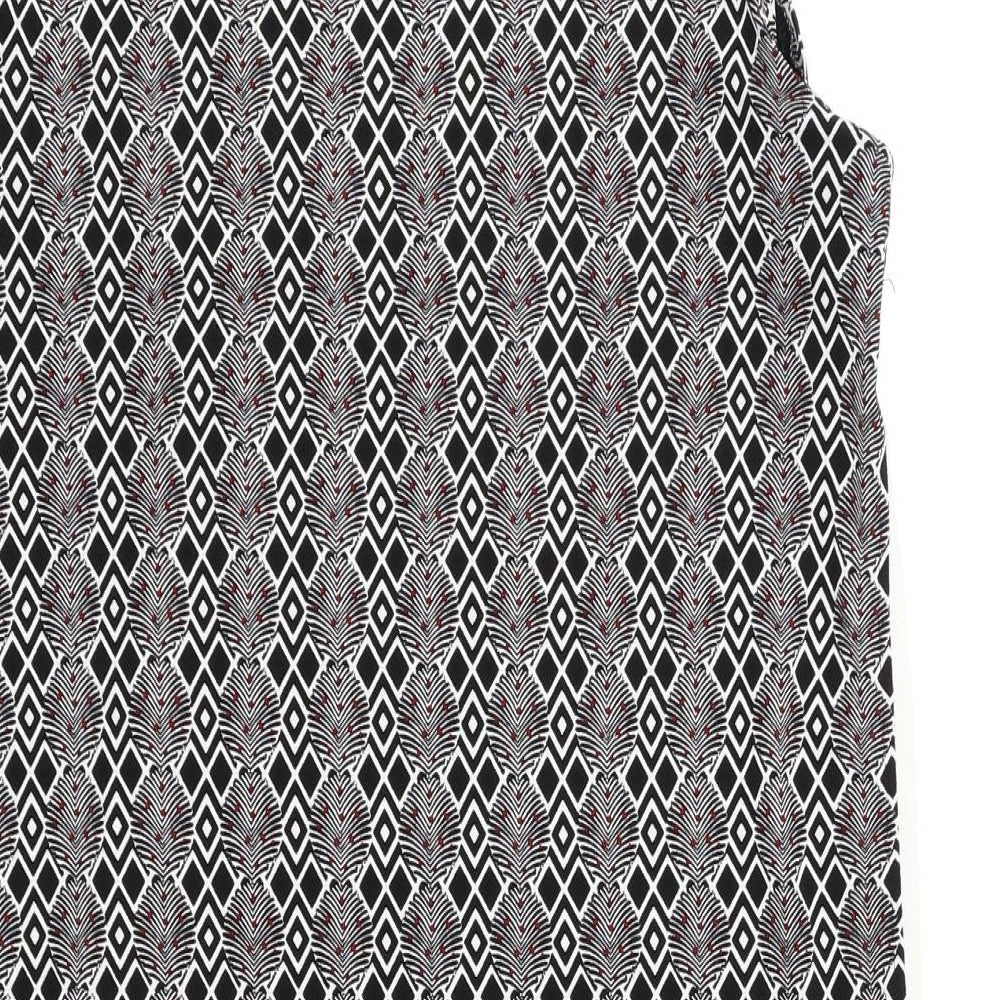 NEXT Womens Multicoloured Geometric Shift Size 12
