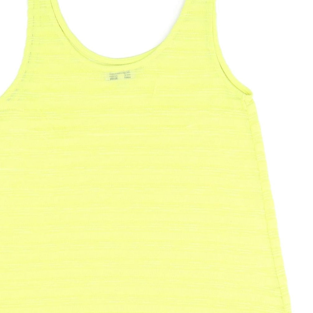 Matalan Womens Yellow Basic Tank Size 14