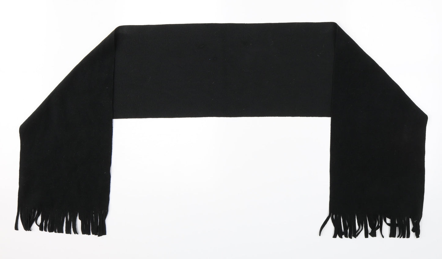 Preworn Unisex Black Scarf