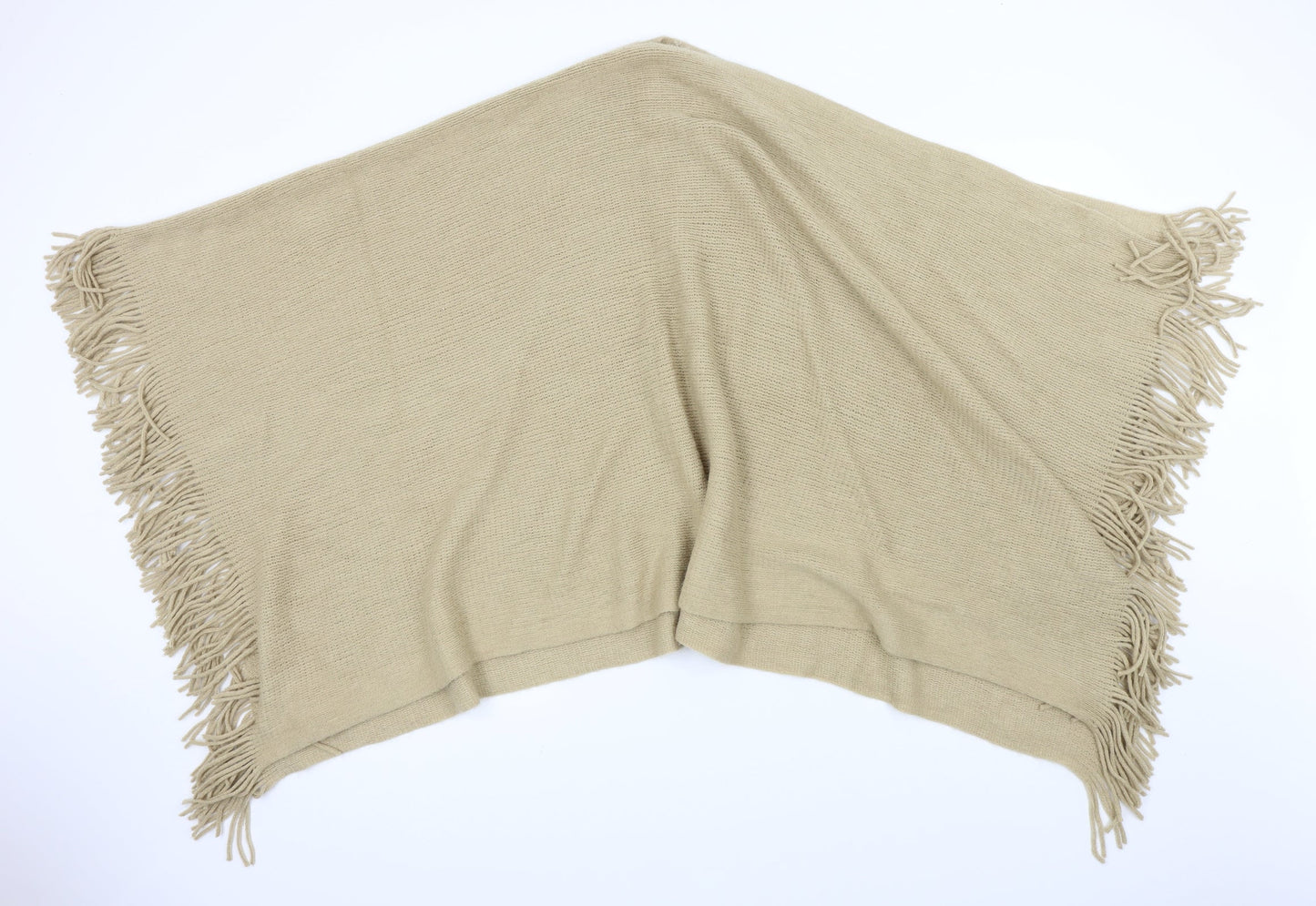 Preworn Womens Beige Shawl/Wrap
