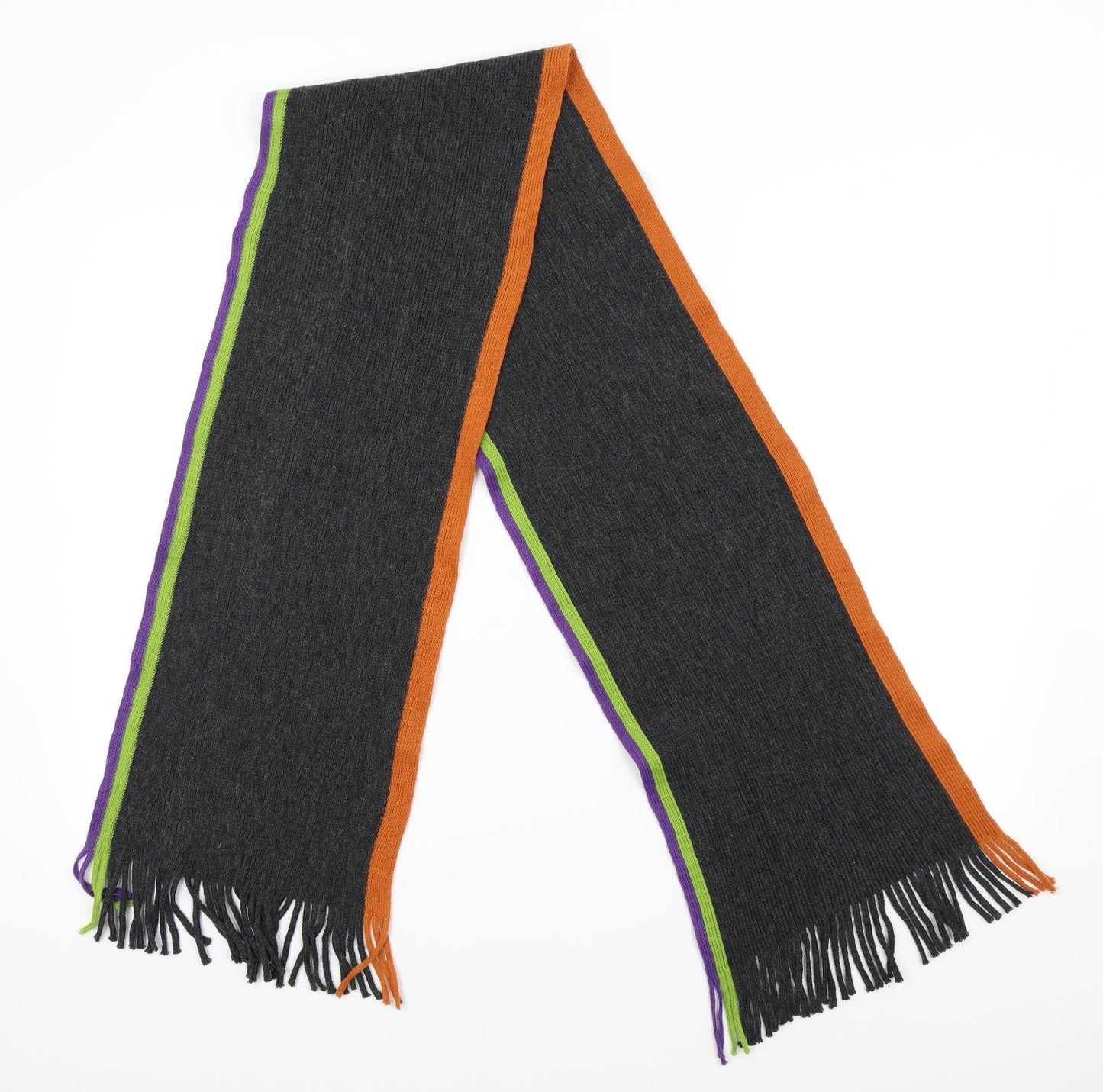 Preworn Womens Multicoloured Striped Scarf