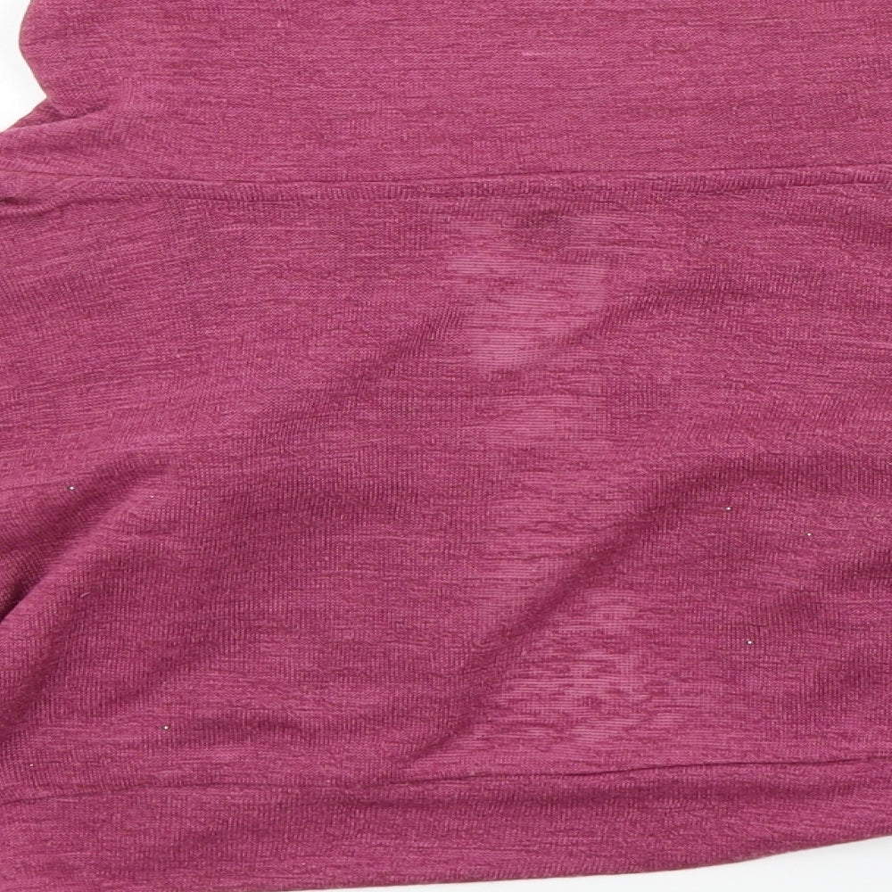 Amari Womens Pink Shrug Jumper Size 4