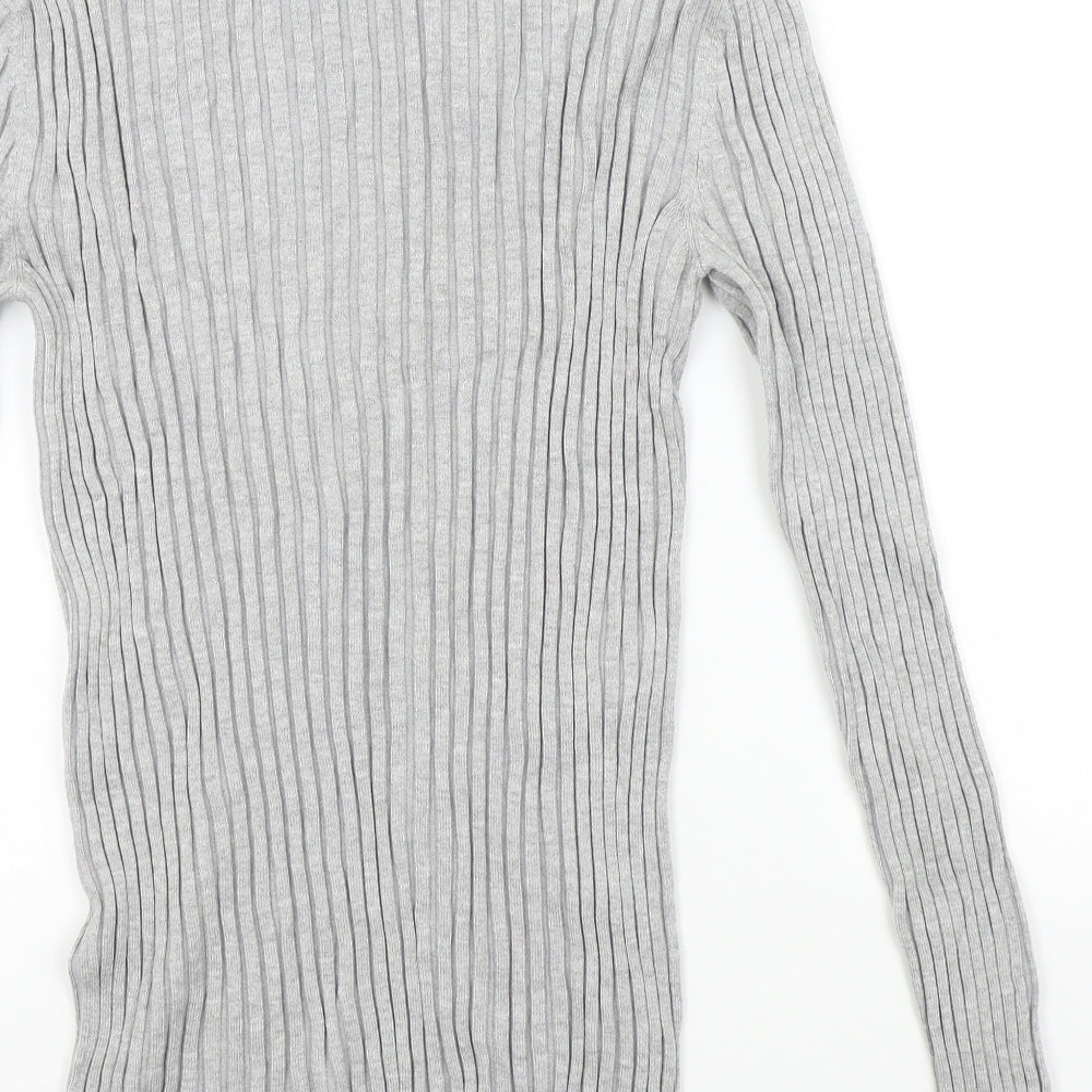 Avenue Womens Grey Pullover Jumper Size 14