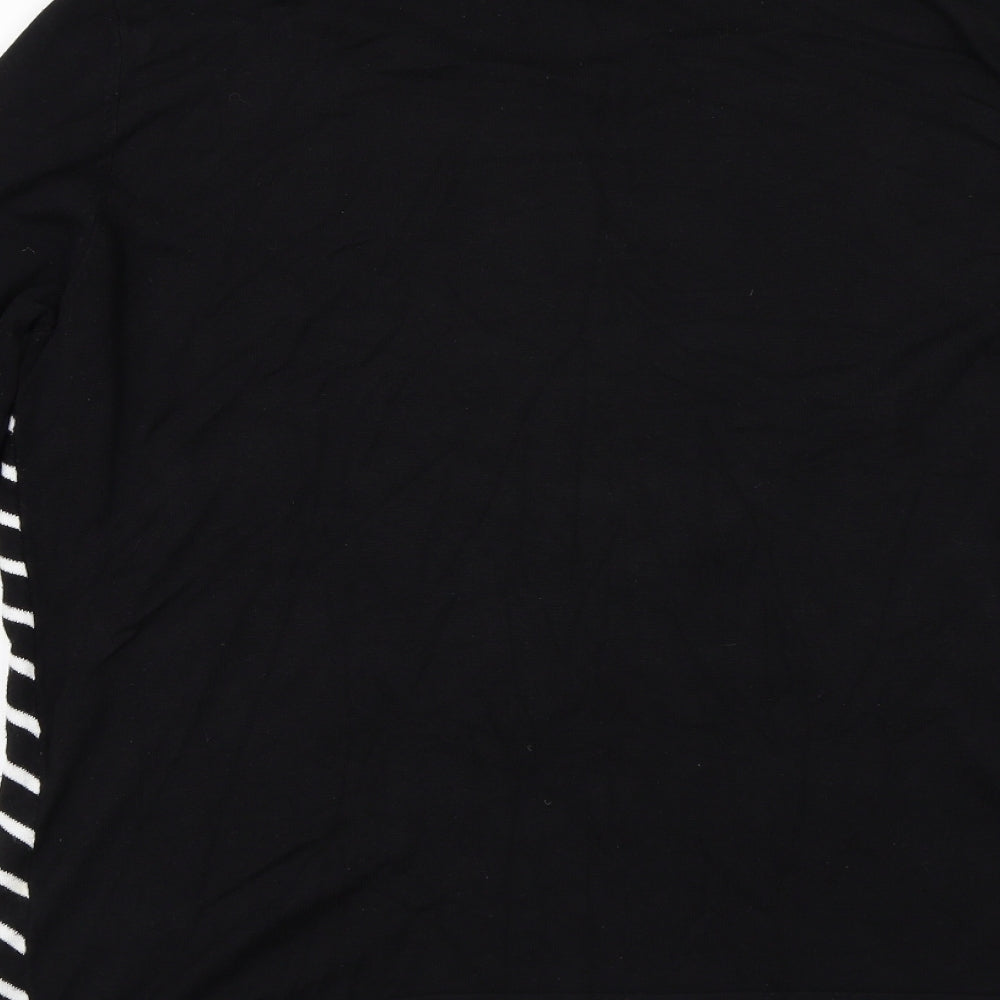M&Co Womens Black Pullover Jumper Size 20