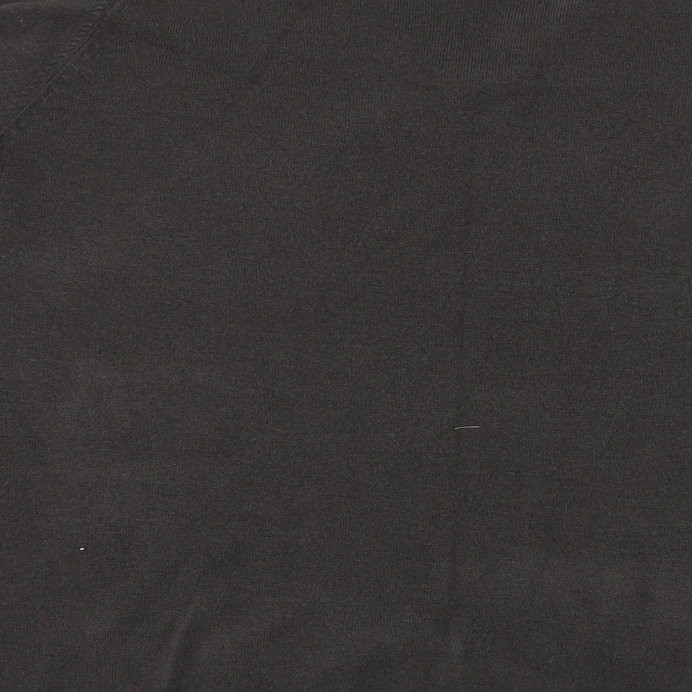 Marks & Spencer Mens Blue Henley Jumper Size L