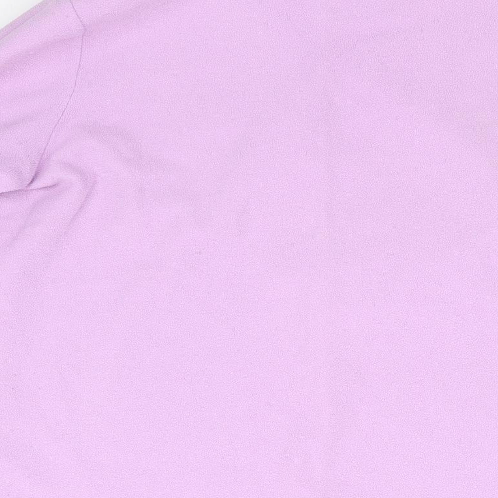 Preworn Girls Purple Pullover Jumper Size 12-13 Years