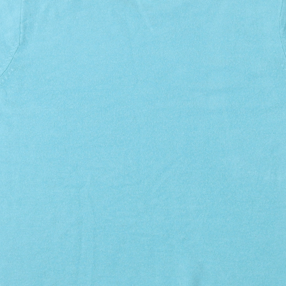 Bonmarché Womens Blue Knit Pullover Jumper Size XL