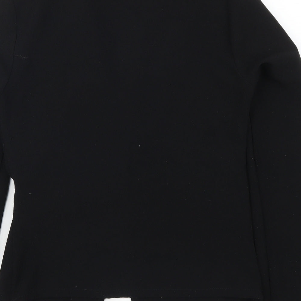 Cameo Rose Womens Black Jacket Blazer Size 10