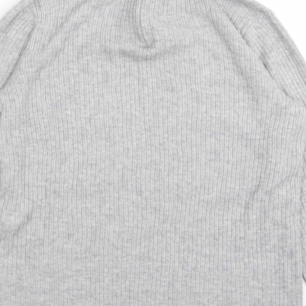 Topshop Womens Grey Pullover Jumper Size 8