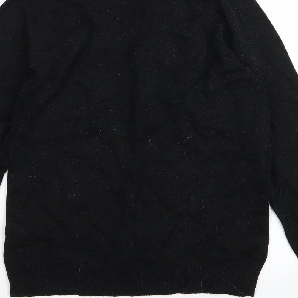 Preworn Womens Black Pullover Jumper Size M