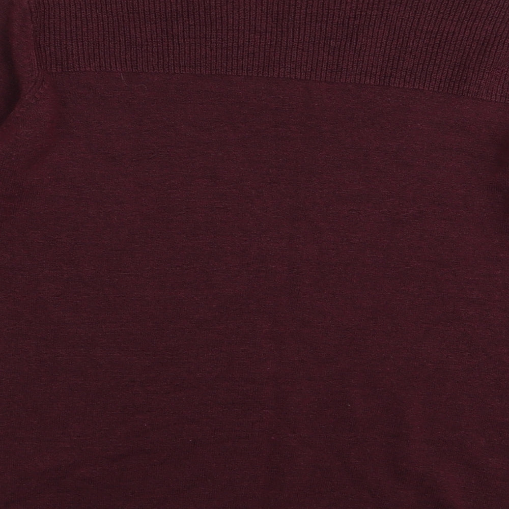 Essentials Womens Red Pullover Jumper Size 10
