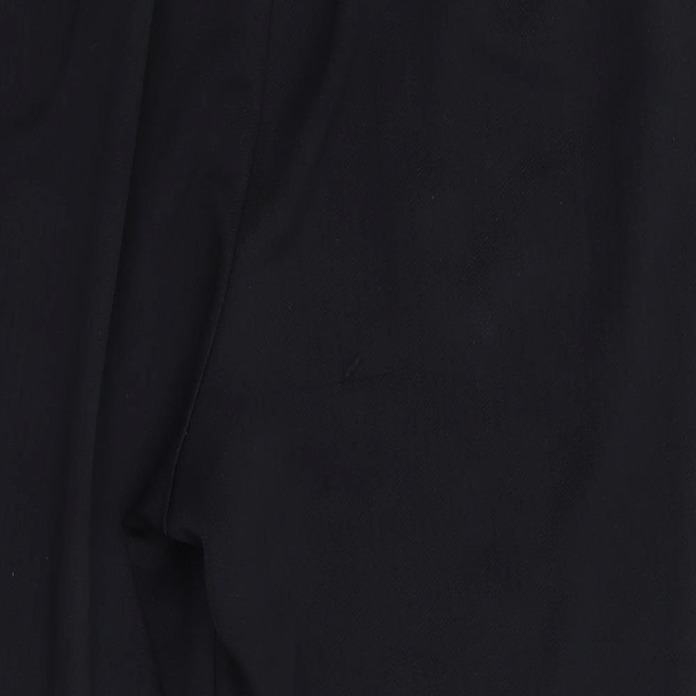Bonmarché Womens Black Trousers Size 18 L23 in - Stretch waistband