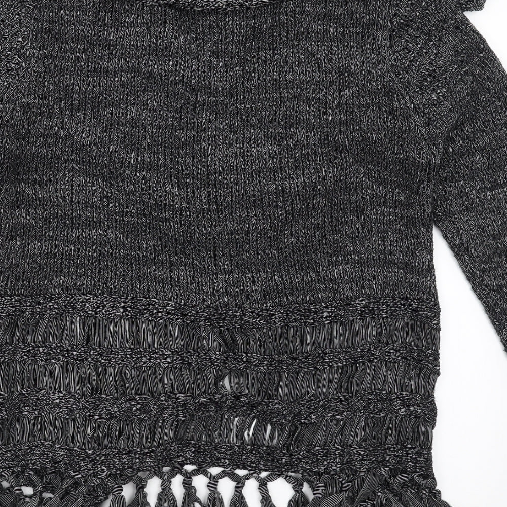 Paramour Womens Grey Cardigan Jumper Size M