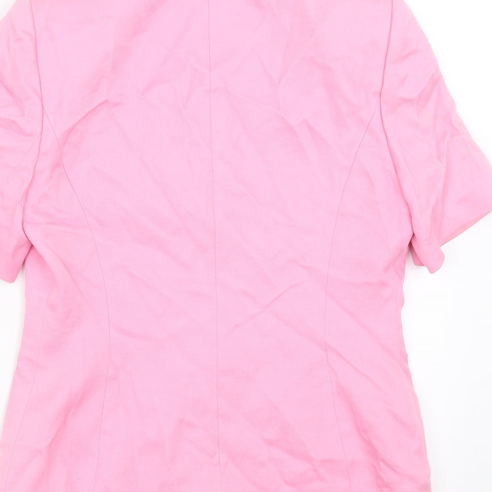 Country Casuals Womens Pink Jacket Suit Jacket Size 8