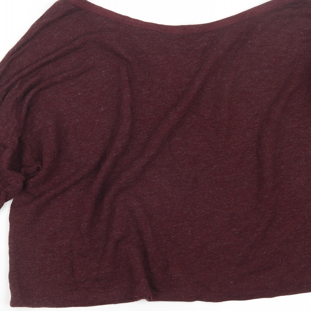 Select Womens Purple Pullover Jumper Size 18