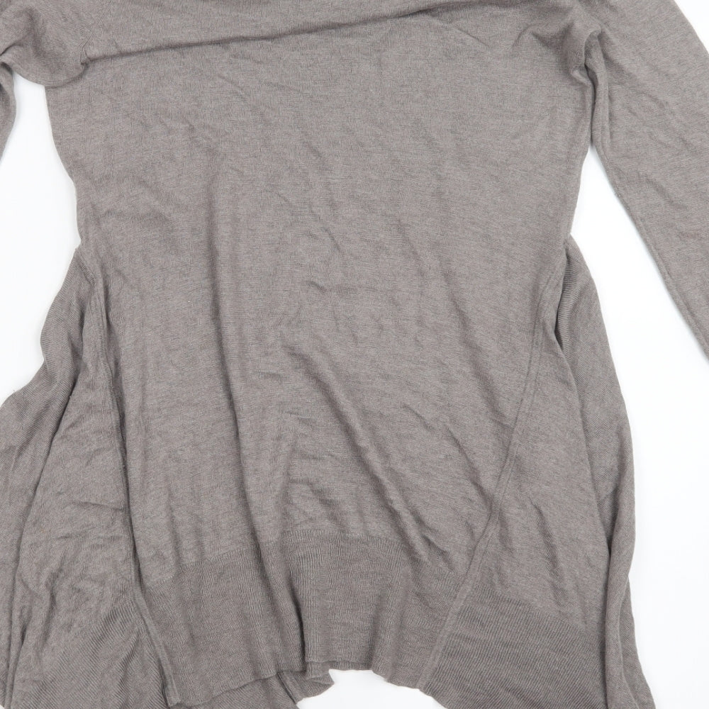 Marks & Spencer Womens Brown Knit Pullover Jumper Size 8